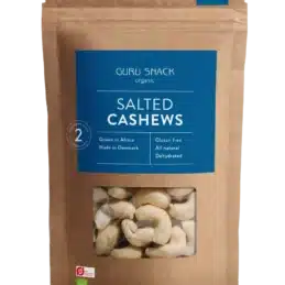 Gourmet-saltede cashewnødder 100 g - økologisk