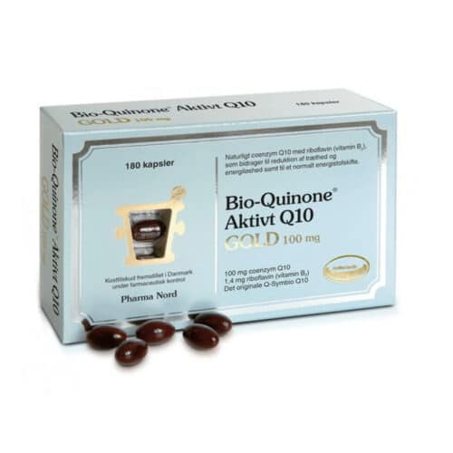 Bio-Quinone 100 mg 180stk Q10 Aktiv Gold